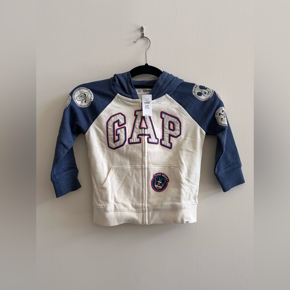 NWT Baby Gap x Disney Zip Up Hoodie